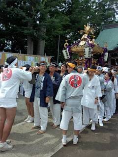 有鹿神社例大祭 本郷神社の神輿を担ぐ Hのブログ